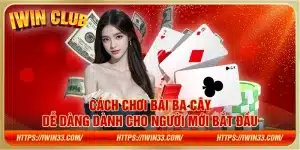 Cách chơi bài ba cây dễ dàng dành cho người mới bắt đầu